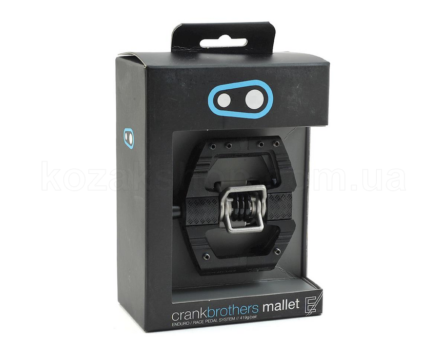 Контактные педали CrankBrothers MALLET Enduro [Black / Black]