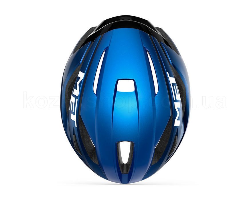 Шолом MET Strale Ce Blue Metallic | Glossy L (59-62)