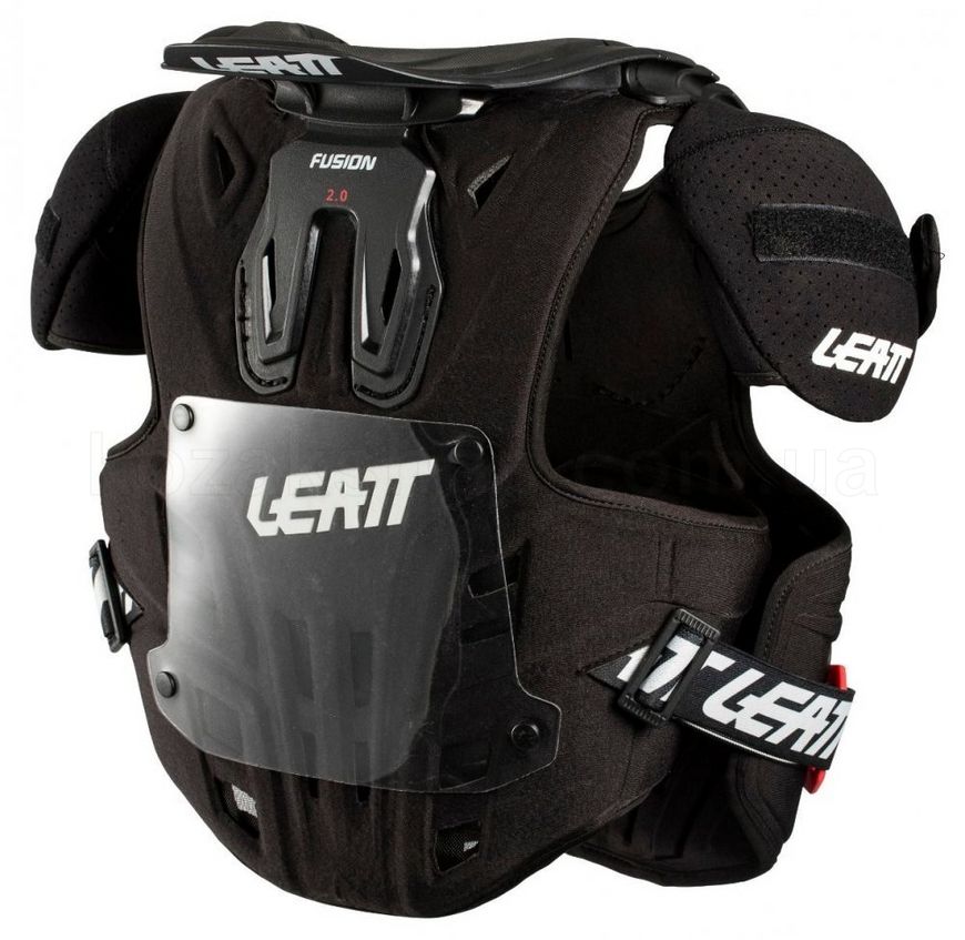 Дитяча захист тіла і шиї LEATT Fusion vest 2.0 Jr [Black], YS/YM