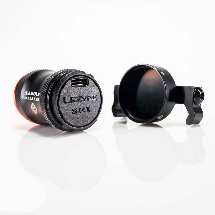 Задняя мигалка Lezyne SADDLE Ai ALERT 250 REAR [Черный]