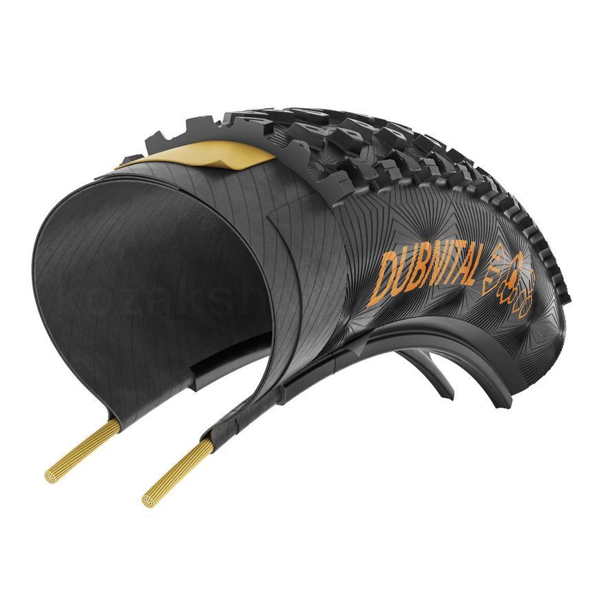 Покрышка Continental Dubnital 29"x2.2 Race Casing Rapid TR