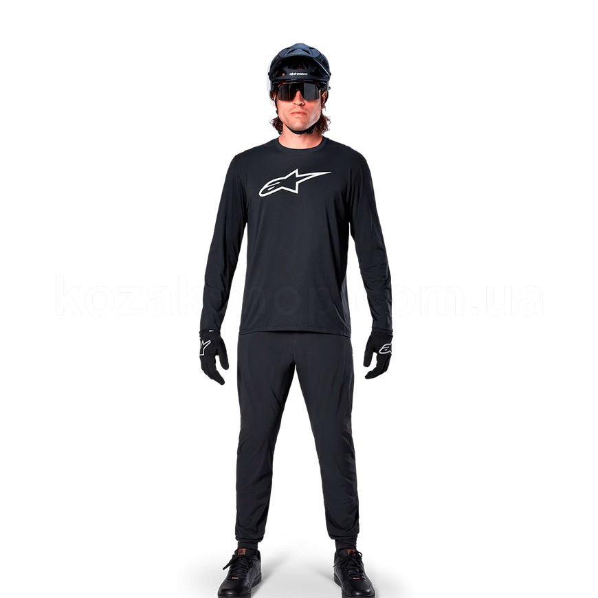 Вело джерсі Alpinestars A-DURA ASTAR LS JERSEY BLK, L
