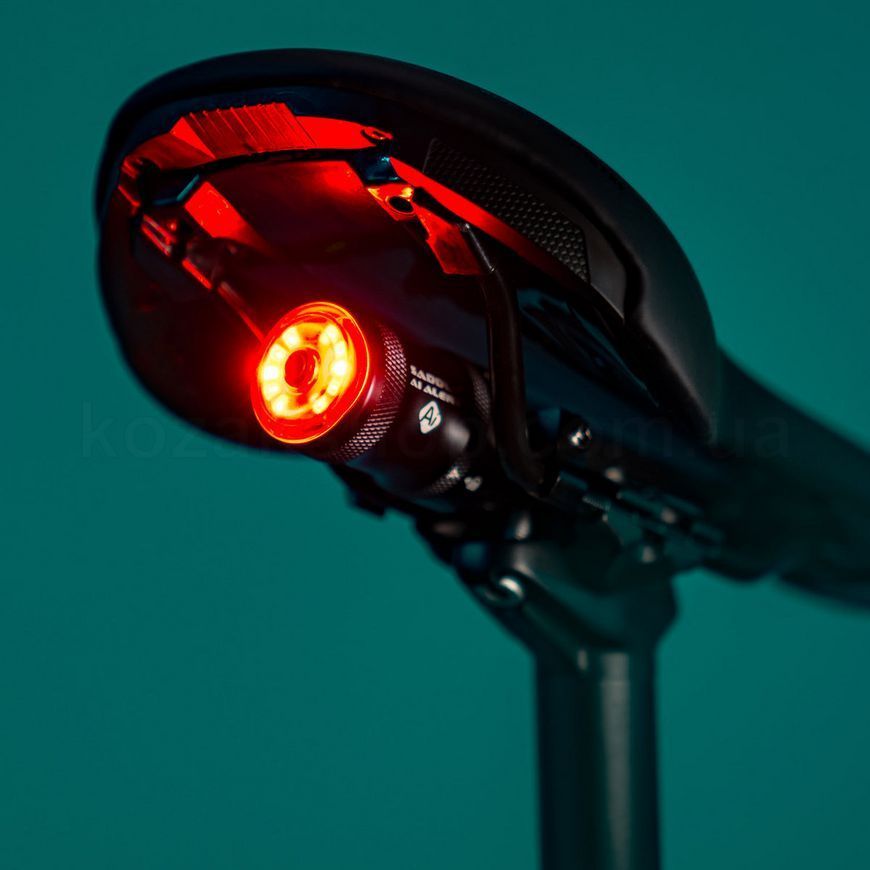 Задняя мигалка Lezyne SADDLE Ai ALERT 250 REAR [Черный]