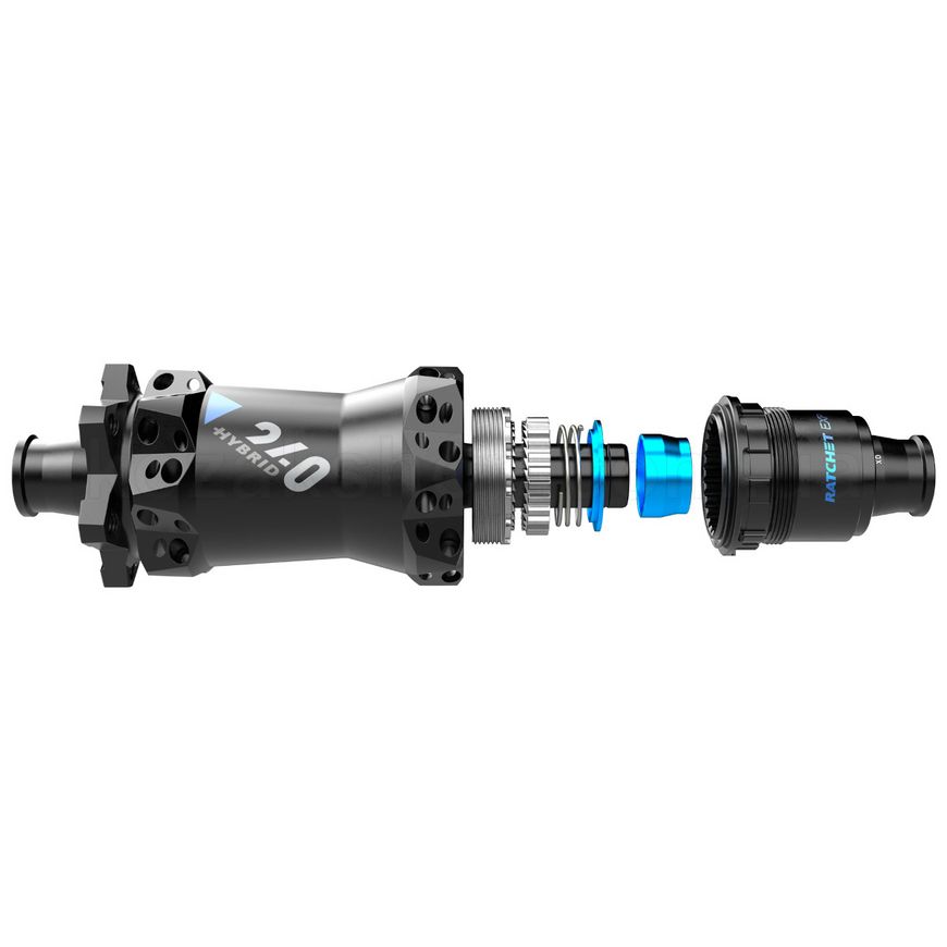 Колесо заднее DT SWISS HXC 1501 SPLINE ONE 29 - 30 MM IS 12/148 MM SHIMANO