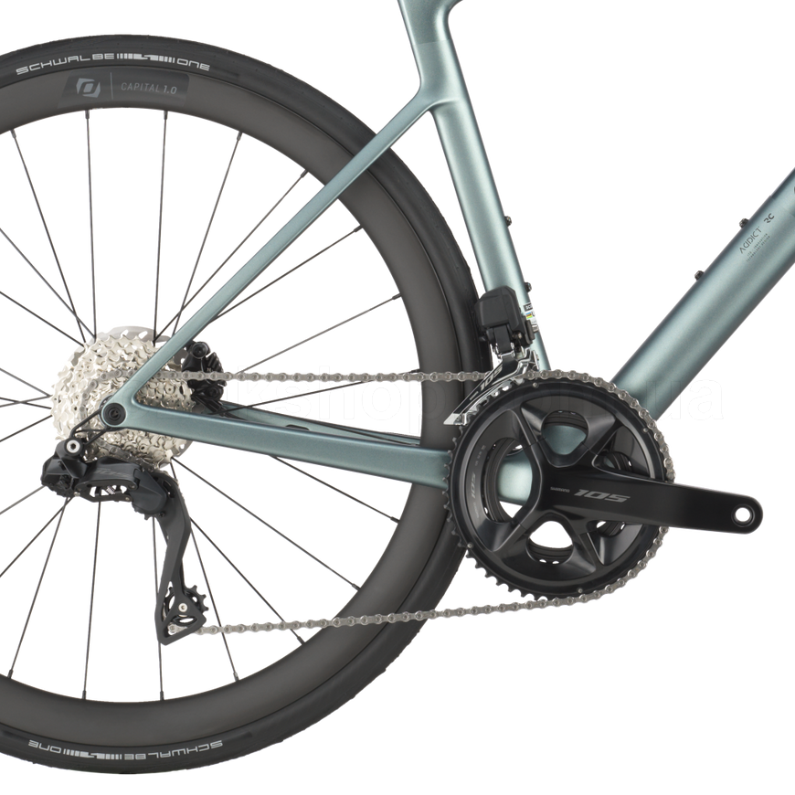 Велосипед SCOTT Addict RC 30 [gray] - L