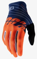 Вело рукавички Ride 100% CELIUM Gloves [Navy Orange], M (9)