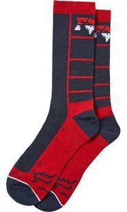 Носки FOX LANE SPLITTER CREW SOCK [Navy Red], S/M