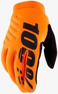 Дитячі зимові перчатки Ride 100% BRISKER Cold Weather [Fluo Orange], YXL (8)
