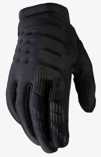 Детские зимние мото перчатки Ride 100% BRISKER Cold Weather [Black], YS (5)
