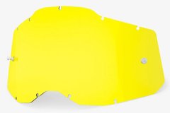 Лінза до маски 100% RC2/AC2/ST2 Replacement Lens Anti-Fog - Yellow, Colored Lens