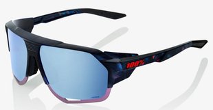 Окуляри Ride 100% NORVIK - Black Holographic - HiPER Blue Multilayer Mirror Lens, Mirror Lens