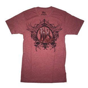 Футболка FOX Reaction Heathered Tee [RED], M