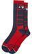 Носки FOX LANE SPLITTER CREW SOCK [Navy Red], S/M