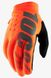 Детские зимние перчатки Ride 100% BRISKER Cold Weather [Fluo Orange], YXL (8)