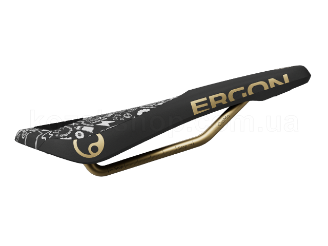 Сeдло Ergon SM Downhill Comp Vali H&ouml;ll Edition [black / gold]