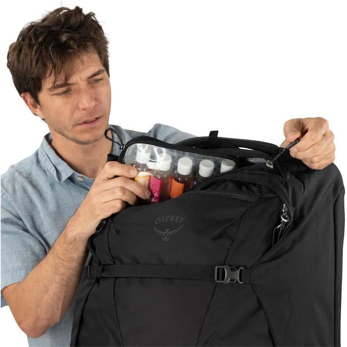 Сумка-рюкзак на колесах Osprey Farpoint Fairview Wheeled Travel Pack 65 [black]