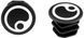 Баренди Ergon end plugs white logo GS2/GS3