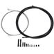 Трос и рубашка тормозной SRAM SlickWire Pro MTB Brake Cable Kit 5mm Black (1x1350mm, 1x2350mm 1.5mm pol SS cables, 5mm Kevlar® reinforced linear strand housing, ferrules, end caps, frame protectors)