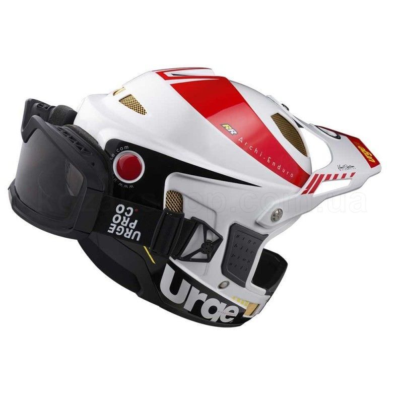 Шолом Urge Archi-RR Enduro + біло-чорний M (57-58см)
