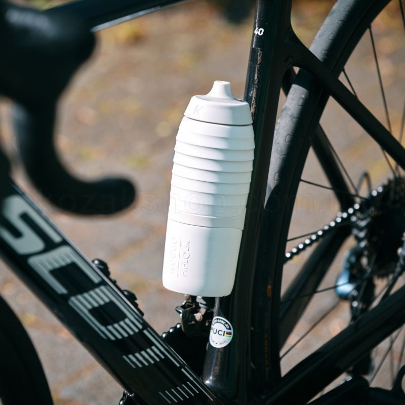 Фляга FIDLOCK TWIST x KEEGO bottle 600 + bike base [white]
