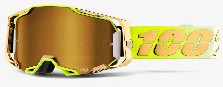 Маска 100% ARMEGA Goggle Feelgood - True Gold Lens