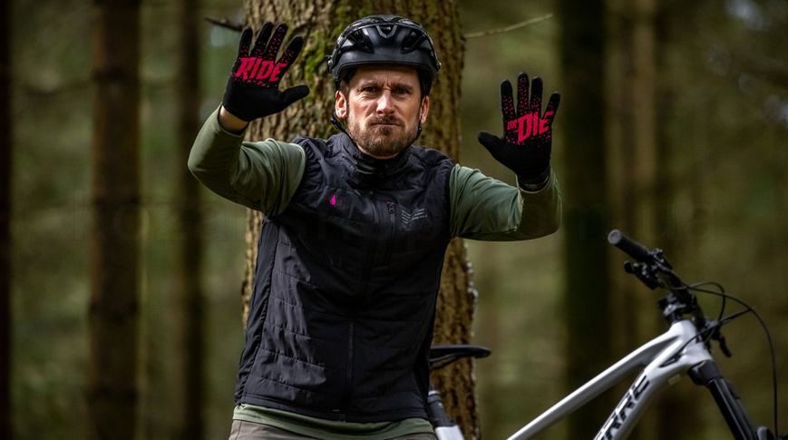 Вело рукавички Muc-Off Rider Gloves [grey] - XXL