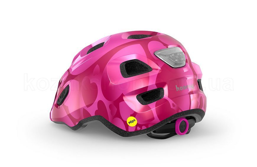 Шолом дитячий MET Hooray MIPS CE Pink Hearts | Glossy S (52-56 см)