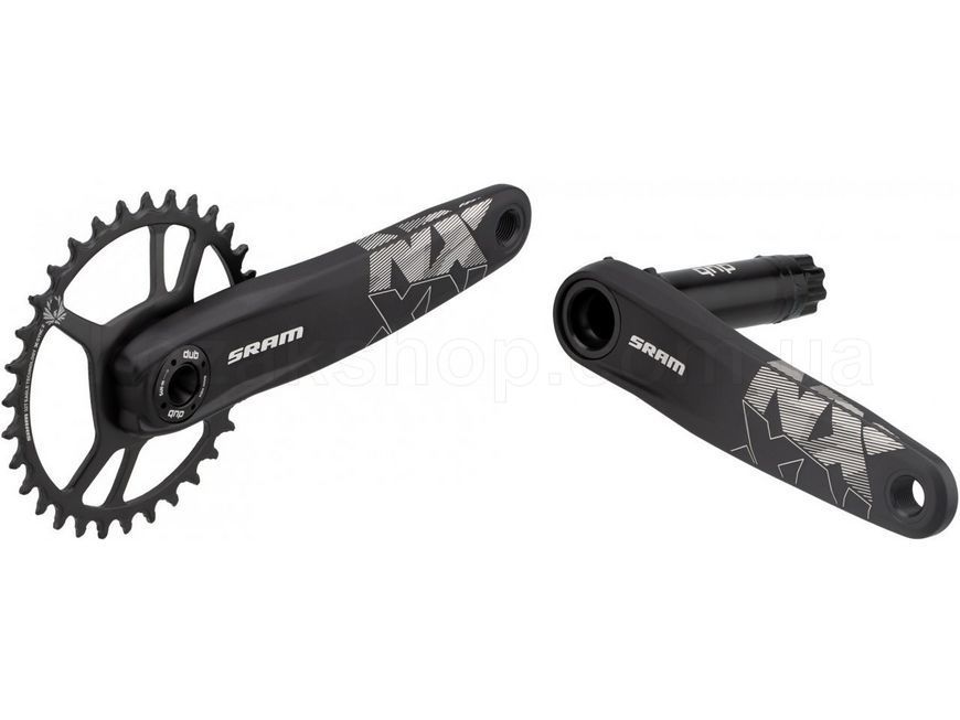 Шатуны SRAM NX Eagle DUB 12шв 175 Direct Mount Зірка 32t X-SYNC 2 Steel Black
