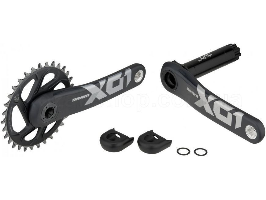 Шатуны SRAM X01 Eagle 55mm Chainline DUB 12s 175 w Direct Mount 32T X-SYNC 2 Chainring Lunar Polar (DUB Cups/Bearings not included) C2