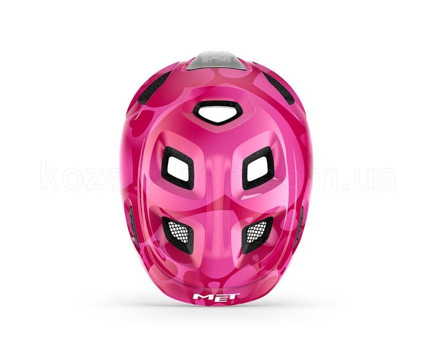 Шолом дитячий MET Hooray MIPS CE Pink Hearts | Glossy S (52-56 см)