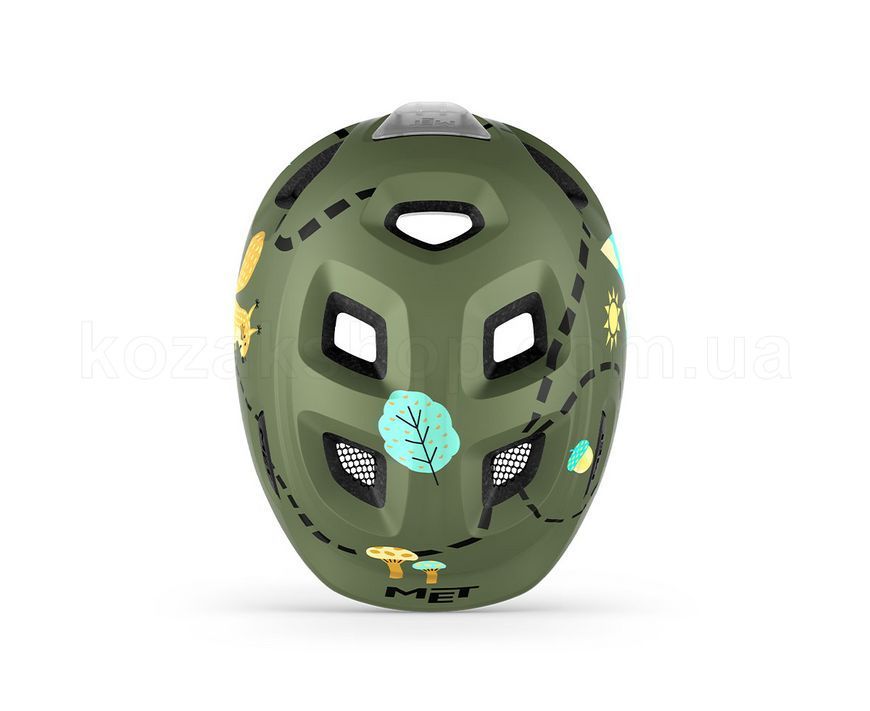 Шолом дитячий MET Hooray MIPS [Green Forest | Matt] - XS (46-52 см)