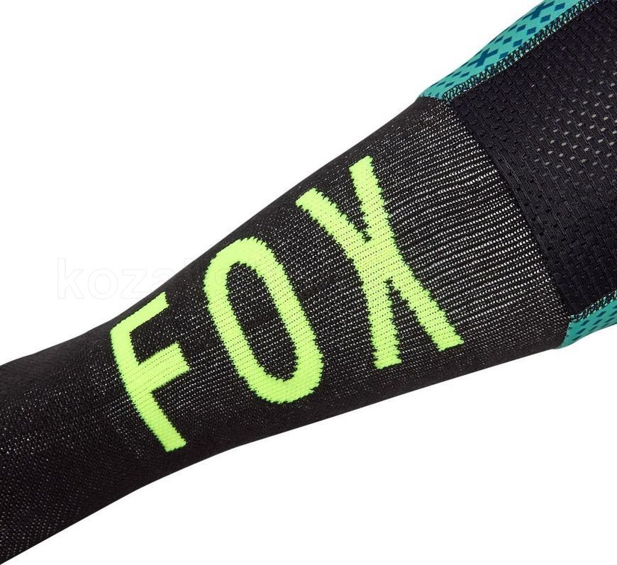 Мото носки FOX FLEXAIR Knee Brace Sock - FRACTURE [Spearmint], M
