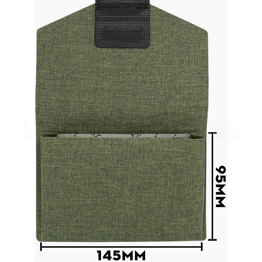 Органайзер на раму для инструмента Peaty's HoldFast Trail Tool Wrap, Moss Green