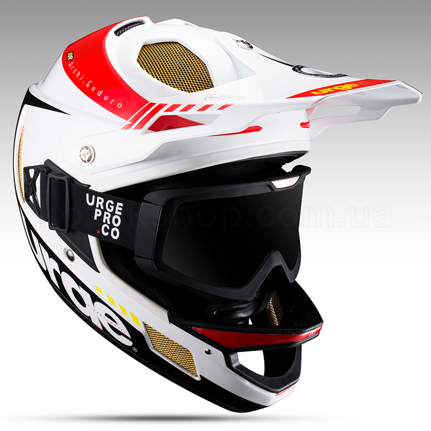 Шолом Urge Archi-RR Enduro + біло-чорний M (57-58см)