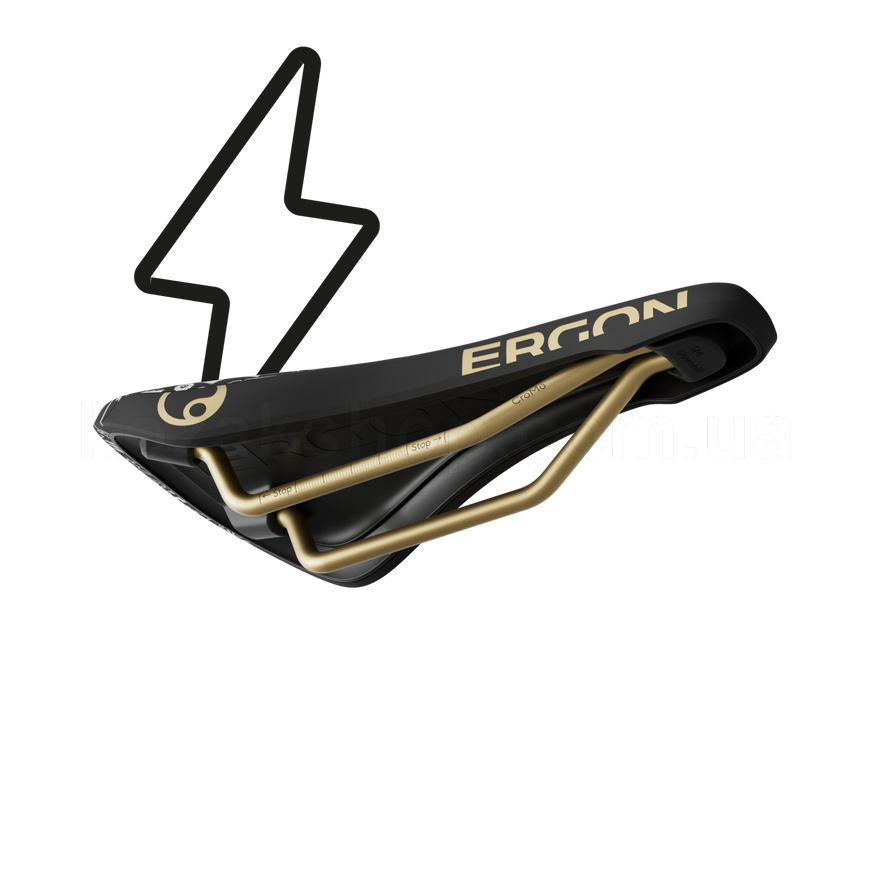 Сeдло Ergon SM Downhill Comp Vali H&ouml;ll Edition [black / gold]