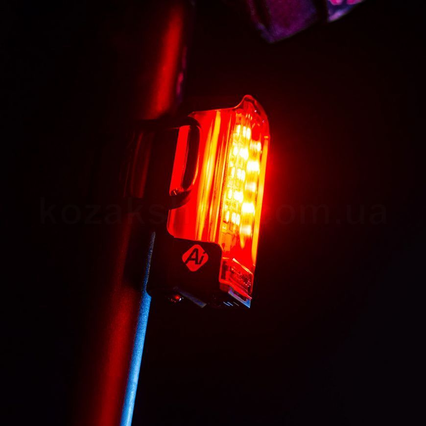 Задняя мигалка Lezyne STRIP PRO Ai ALERT 400+ REAR [Черный]
