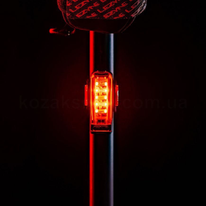 Задняя мигалка Lezyne STRIP PRO Ai ALERT 400+ REAR [Черный]
