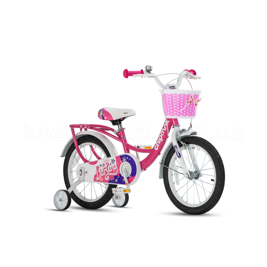 Дитячий велосипед RoyalBaby Chipmunk Darling 16", рожевий