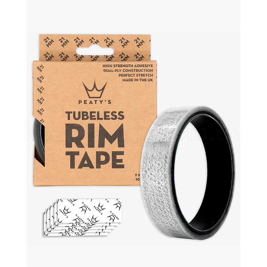 Ободная стрічка Peaty's Tubeless Rim Tape, 25mm, 9m