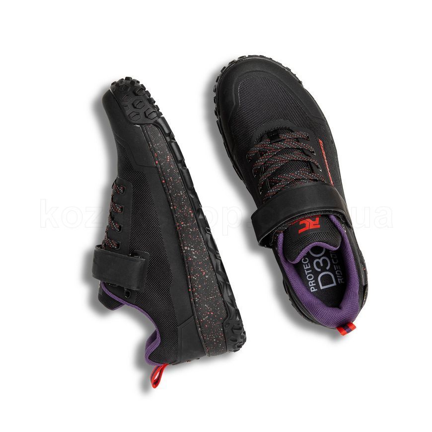 Контактная вело обувь Ride Concepts Tallac Clip Men's [Black/Red] - US 7