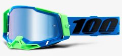 Маска 100% RACECRAFT 2 Goggle Fremont - Mirror Blue Lens, Mirror Lens