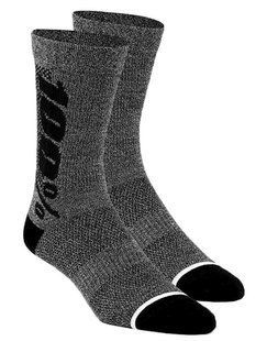 Вело носки Ride 100% RYTHYM Merino Wool Performance Socks [Charcoal], L/XL