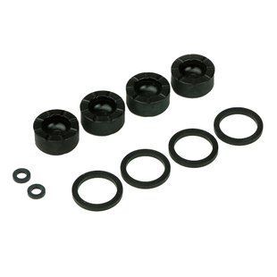 Ремкомплект поршней калипера тормоза SRAM DISC BRAKE CALIPER PISTON KIT - (INCLUDES 4-18MM CALIPER PISTONS, SEALS, O-RINGS) - MAVEN BASE (A1), ULT/SLV/BRZ (B1) (11.5018.058.002)