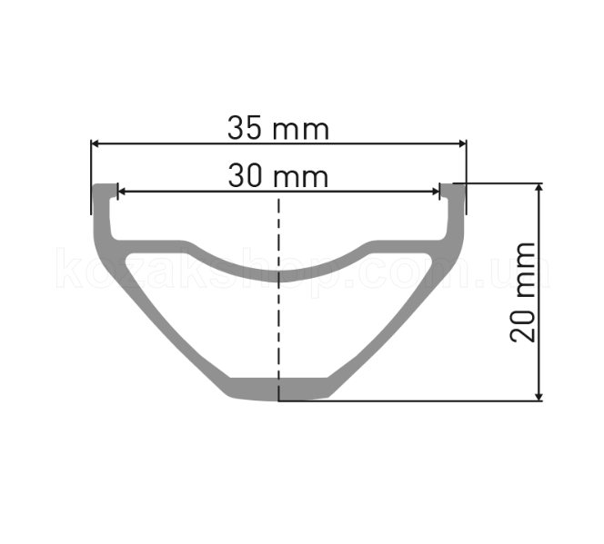 Обод DT Swiss F 572 27X30 28h