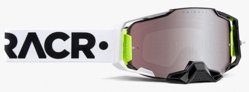 Маска 100% ARMEGA Goggle HiPER Racr - Silver Mirror Lens