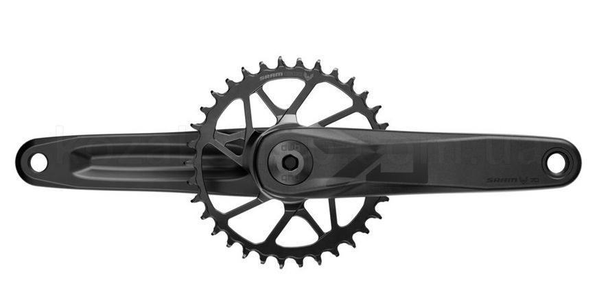 Шатуни SRAM Eagle 70 175mm 32t Steel Black 2-guards T-Type CL55 DUB MTB Wide (BB and BB DUB spacers are not included) A1