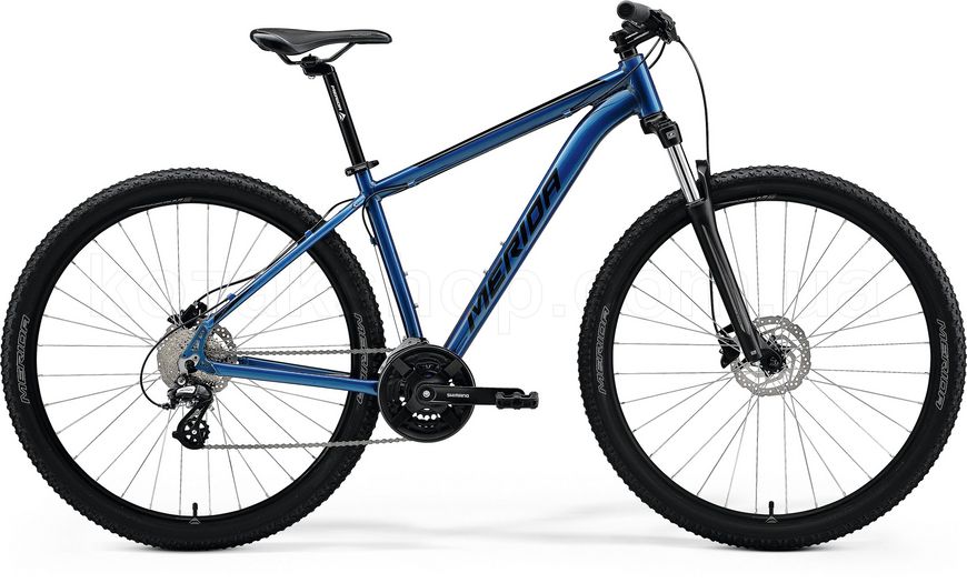 Велосипед MERIDA BIG.NINE 15, M(17), BLUE(BLACK)