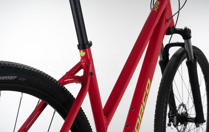 Жіночий міський велосипед NORCO XFR 3 ST 700C [Red/Green] - L