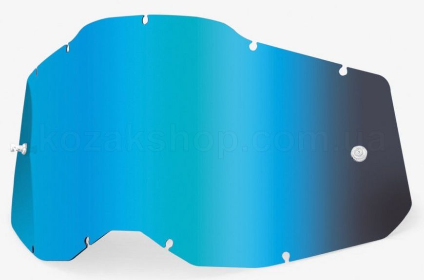 Линза к маске 100% RC2/AC2/ST2 Replacement Lens Anti-Fog - Mirror Blue, Mirror Lens