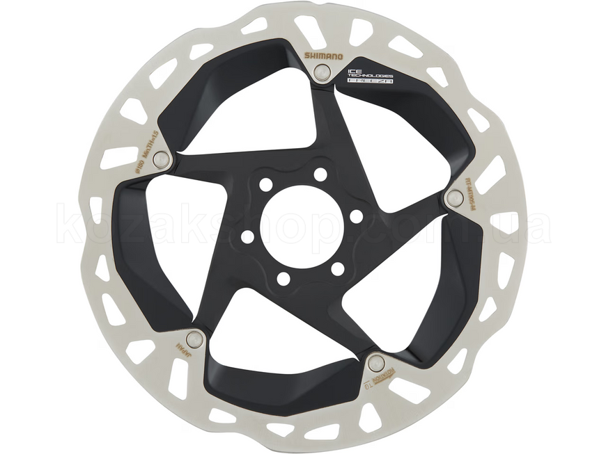 Гальмівний ротор Shimano RT-MT905-M, 180мм, Ice-Tech FREEZA, 6-bolt